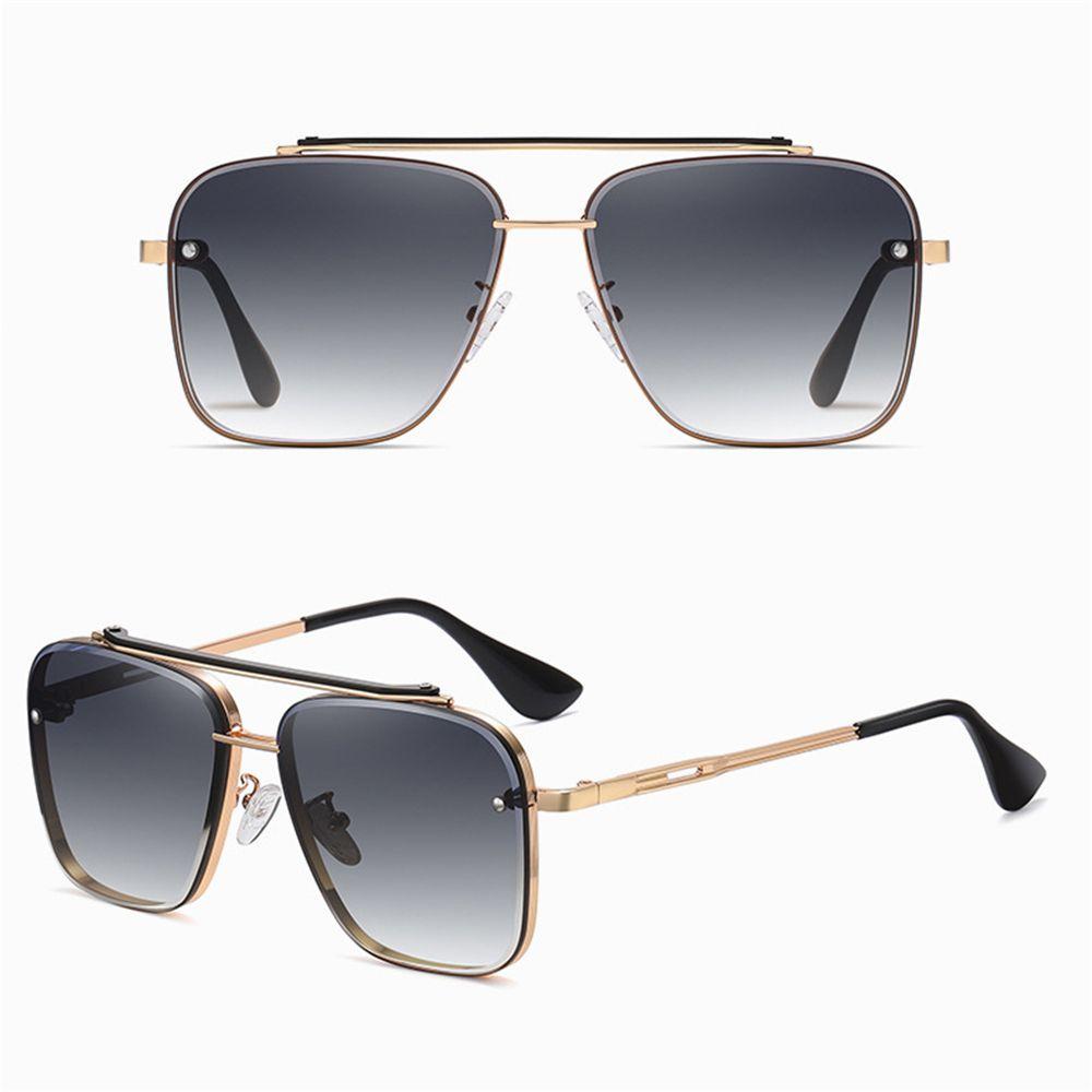 Очки квадратные авиаторы Синий (6634) - фото 2