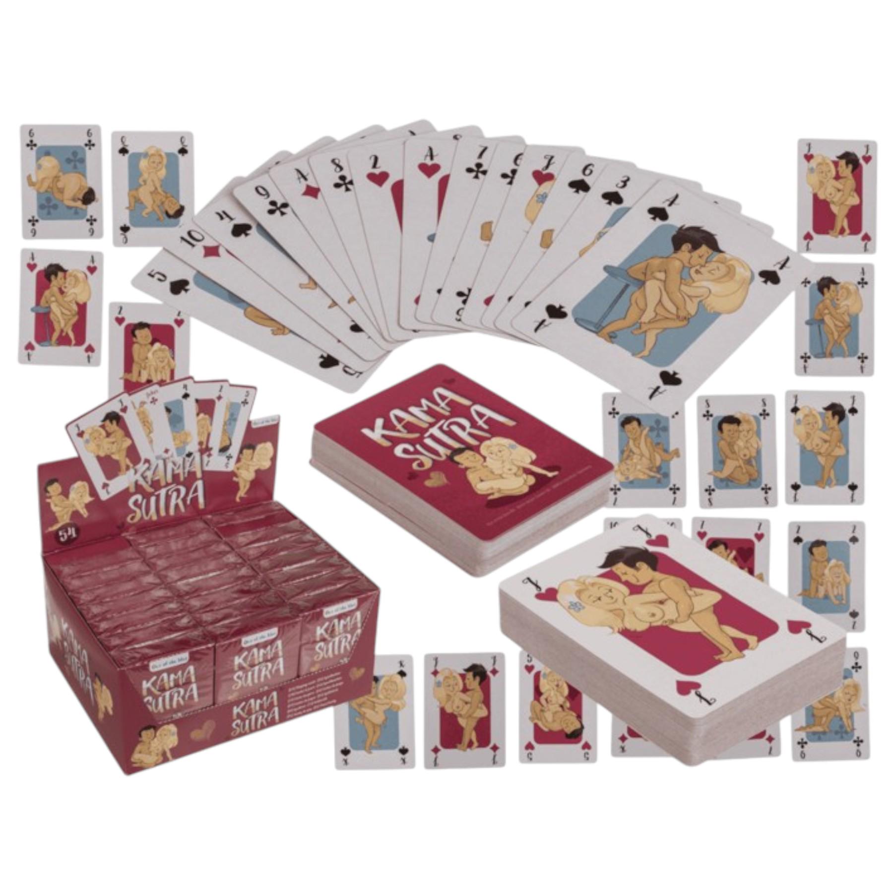Гральні карти Kamasutra Comic II еротична гра для пар та дорослих розваг 54 шт.