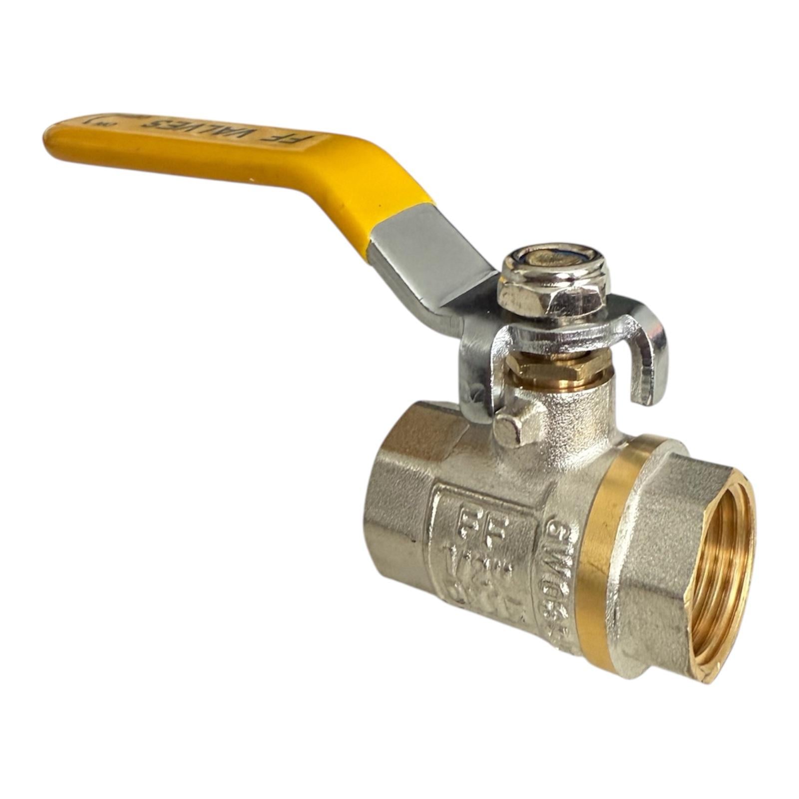 Кран шаровой для газа WATER 3/4" В.В. ручка (00-00005017)