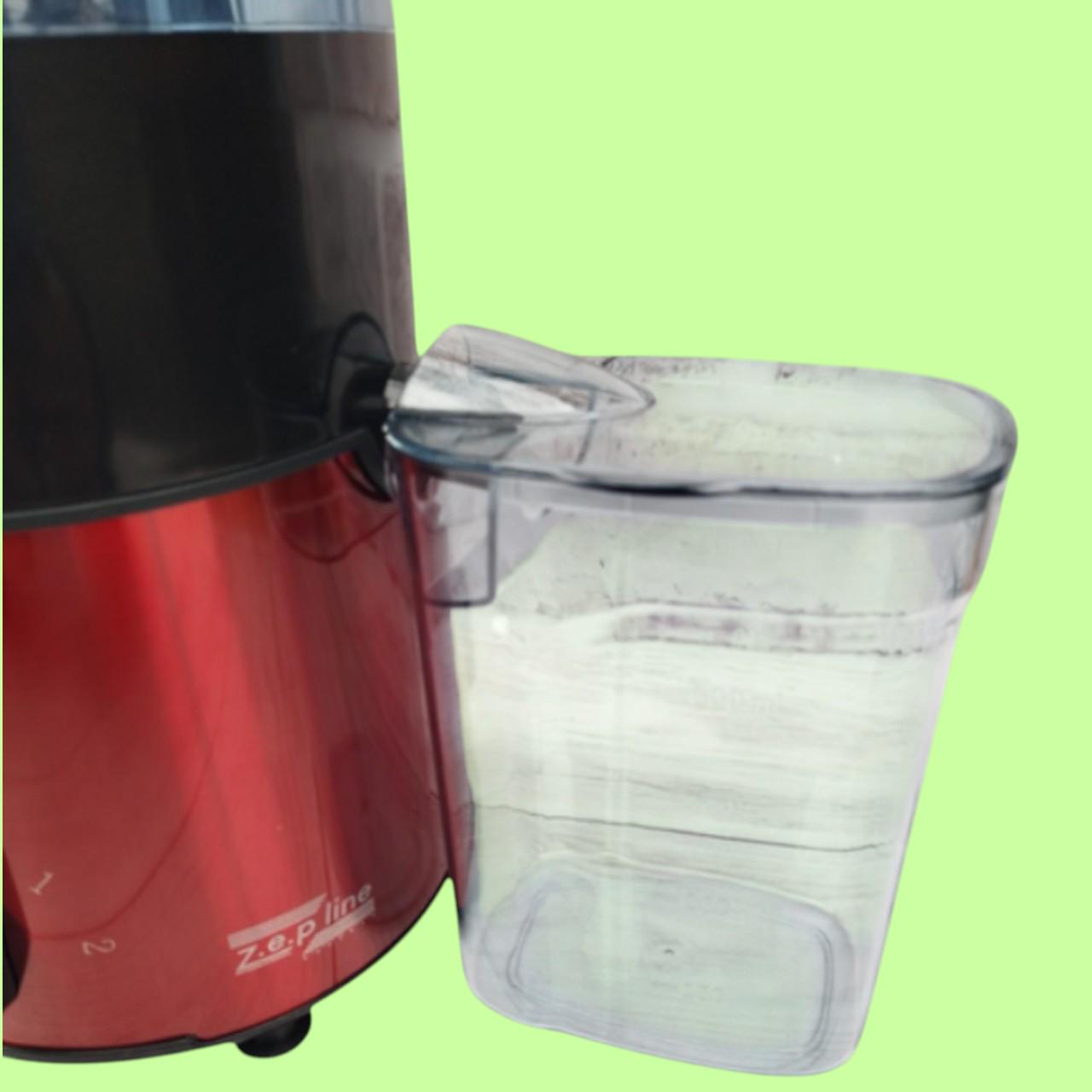 Соковижималка електрична Zepline ZP-099 з автоматичним викидом м'якоті 3000 Вт 0.6 л (є131) - фото 5 Соковижималка електрична Zepline ZP-099 з автоматичним викидом м'якоті 3000 Вт 0.6 л (є131) - фото 5