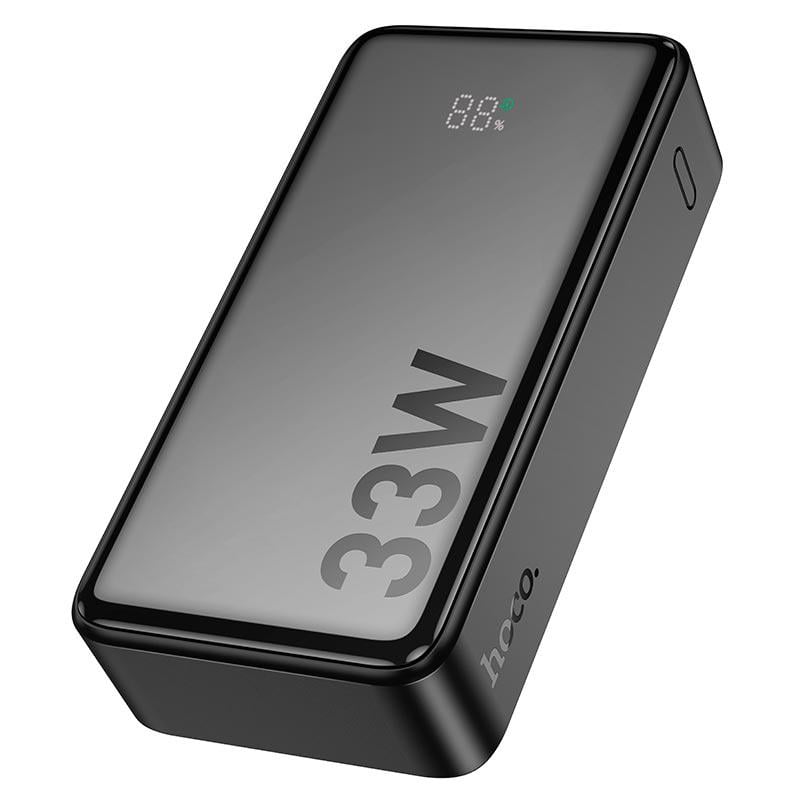 Портативное зарядное устройство Hoco Jewel Q27 10000 mAh 30 Вт Черный - фото 2