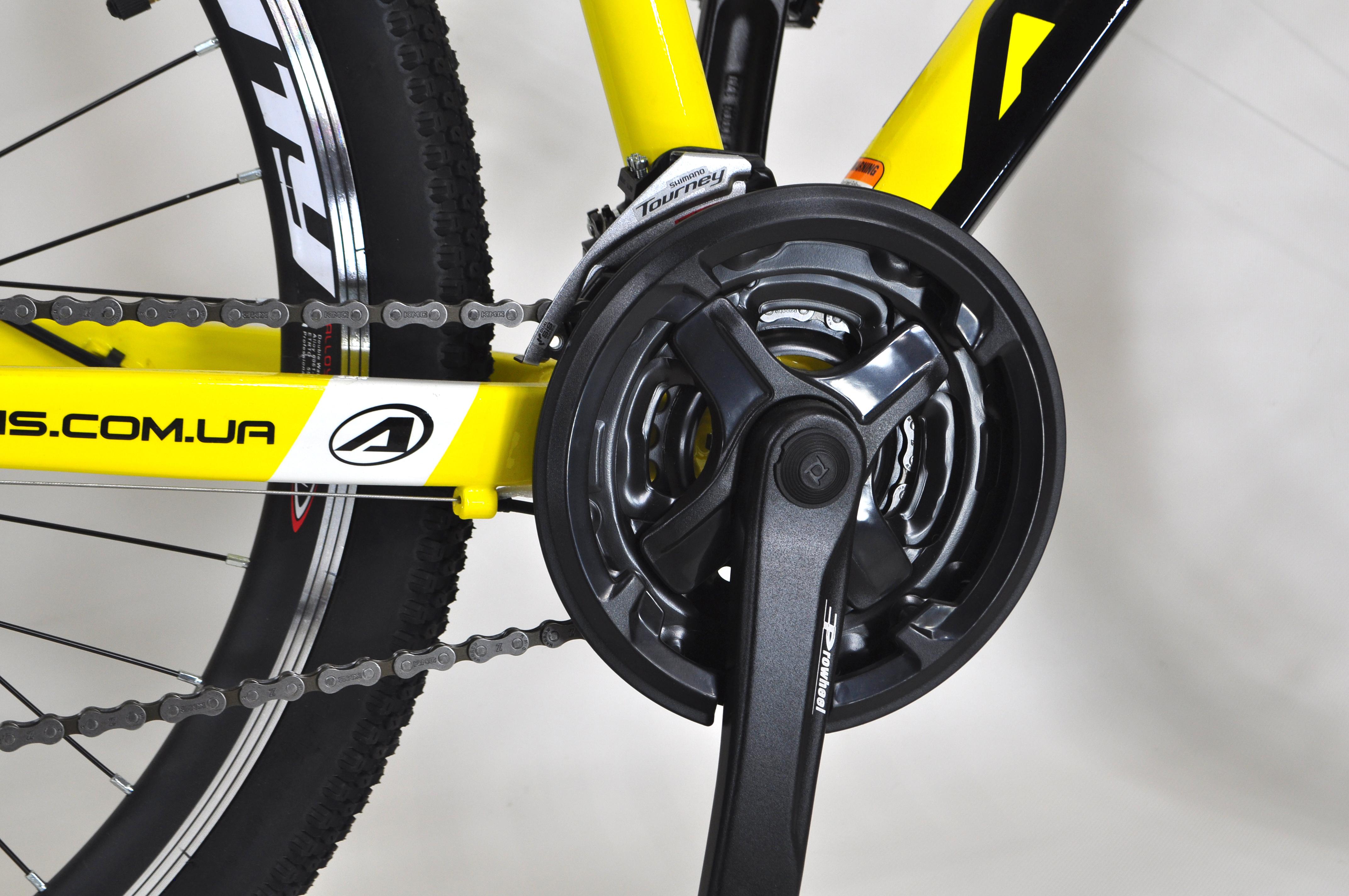Велосипед 26" Ardis Extreme Eco МТВ AL 17,5" Желтый - фото 6