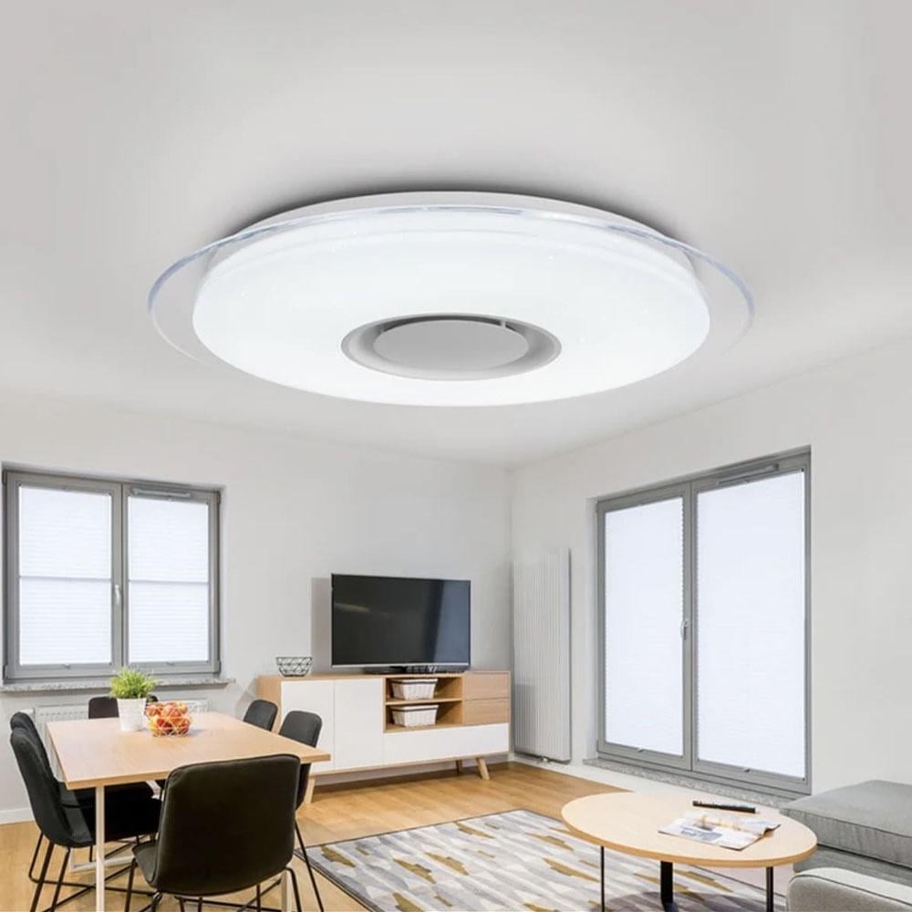 Светильник потолочный Smart со встроенными светодиодами Ø 60 см (W71189/600 dimmer) Светильник потолочный Smart со встроенными светодиодами Ø 60 см (W71189/600 dimmer)