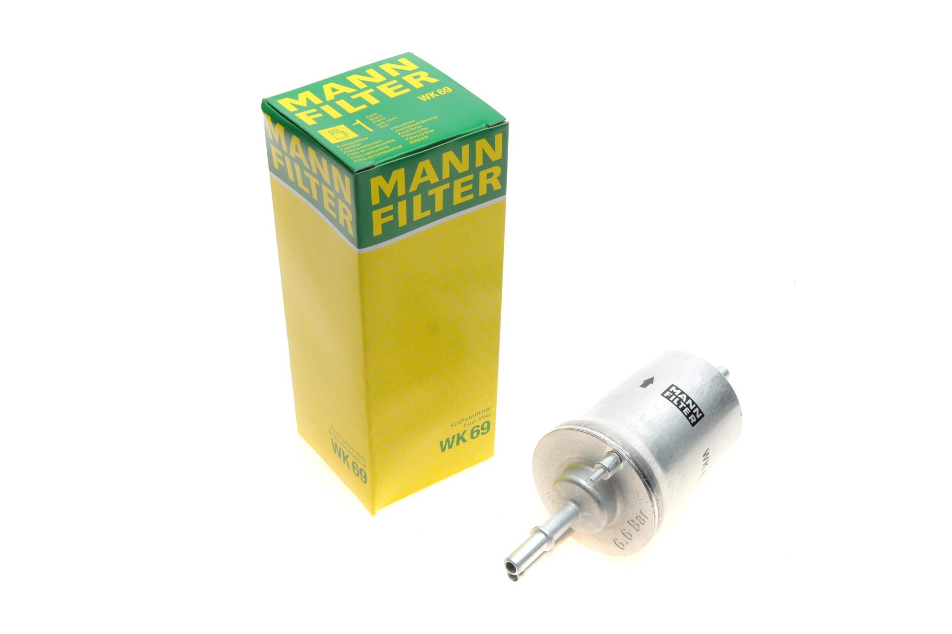 Фильтр топливный Mann-Filter для VW Caddy 1,2TSI 10- (WK 69)