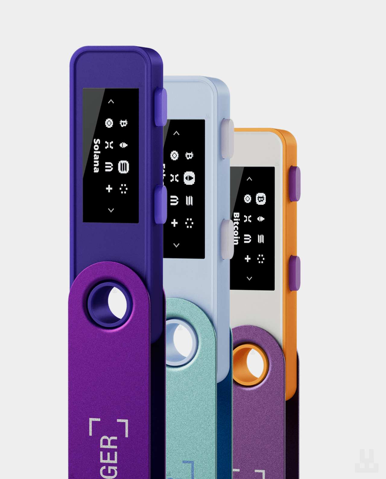 Криптокошелек Ledger Nano S Plus Amethyst Purple (31450) - фото 2 Криптокошелек Ledger Nano S Plus Amethyst Purple (31450) - фото 2