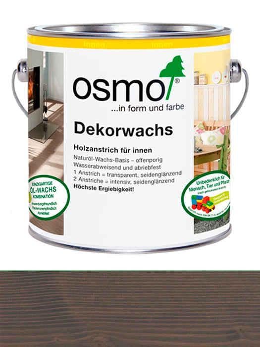 Масло Dekorwachs Transparent tone Osmo прозрачное цветное для древесины 0,75 л 3118 Серый гранит