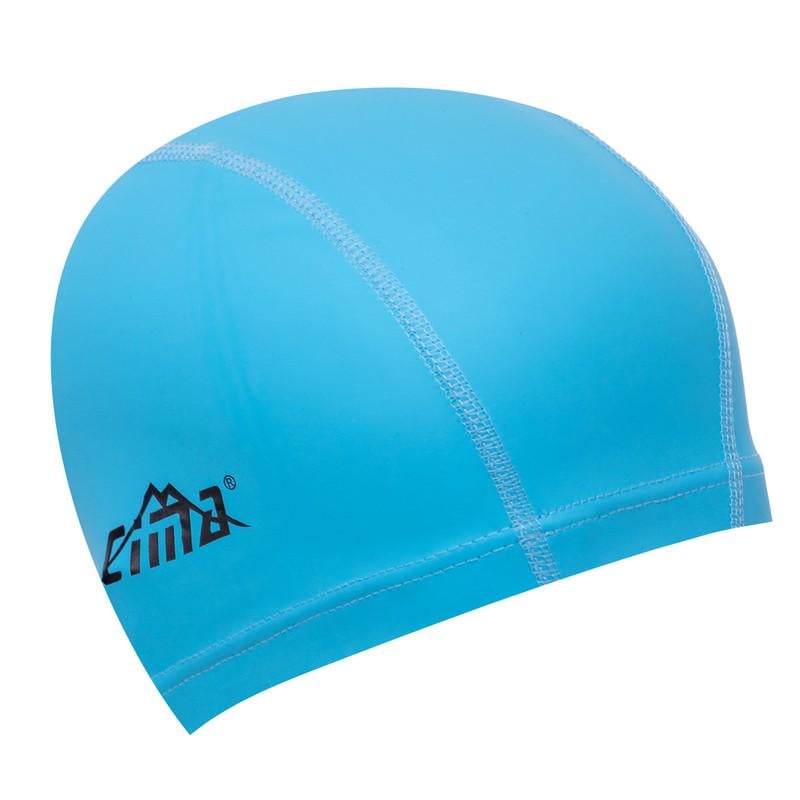 Шапочка для плавания Zelart CIMA PL-7034 Голубой (DR011398)