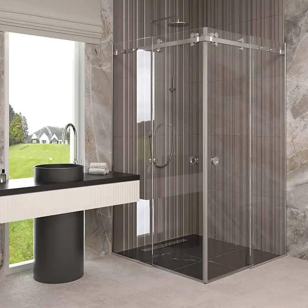 Душевая кабина WAVE GLASS Shine 200x90x90 см стекло 8 мм без поддона (WG-SHINE2009090) Душевая кабина WAVE GLASS Shine 200x90x90 см стекло 8 мм без поддона (WG-SHINE2009090)