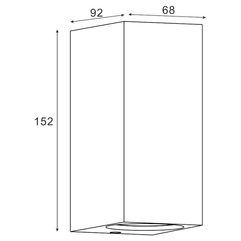 Вуличний світильник Zuma Line SJ20211-2W HARMONY - фото 2