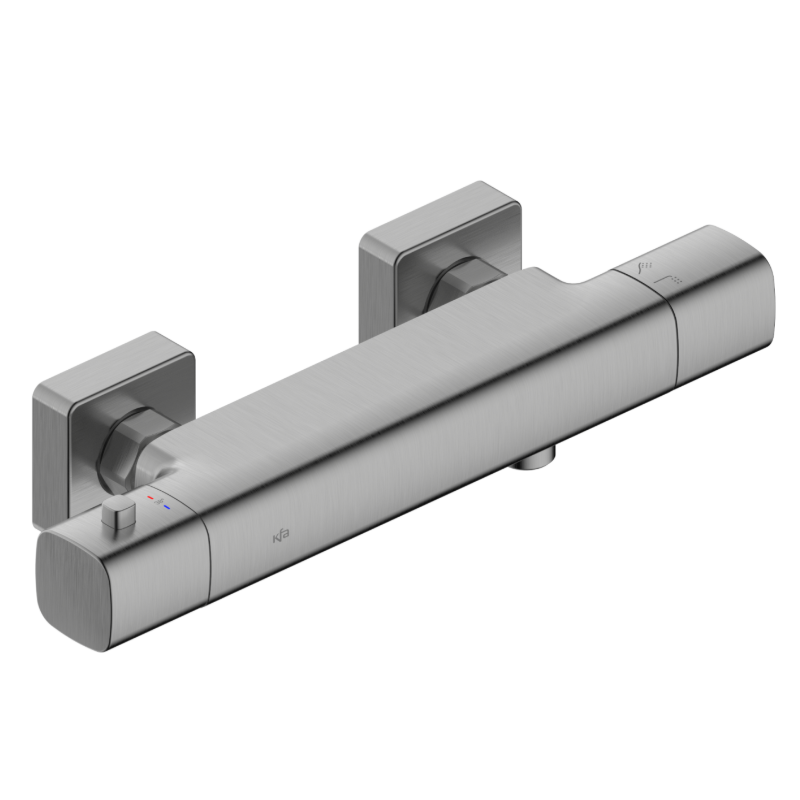 Смеситель для душа KFA Armatura Malaga термостатический Серый (5756-010-61)
