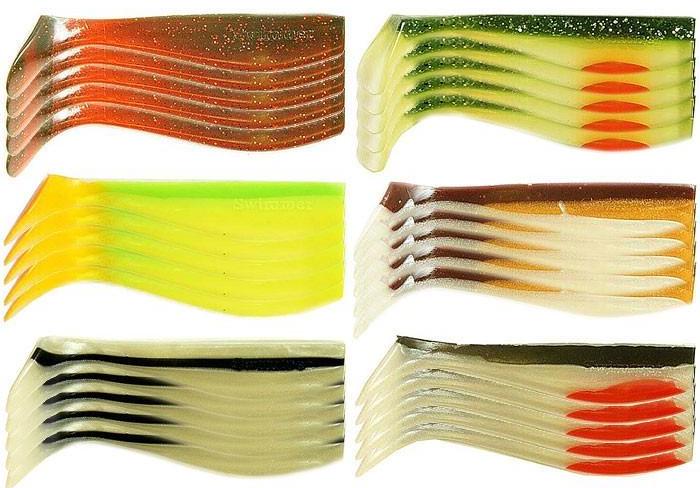 Набор приманок Fox Swimmer №2 силиконовых 80 мм 30 шт. (138475)