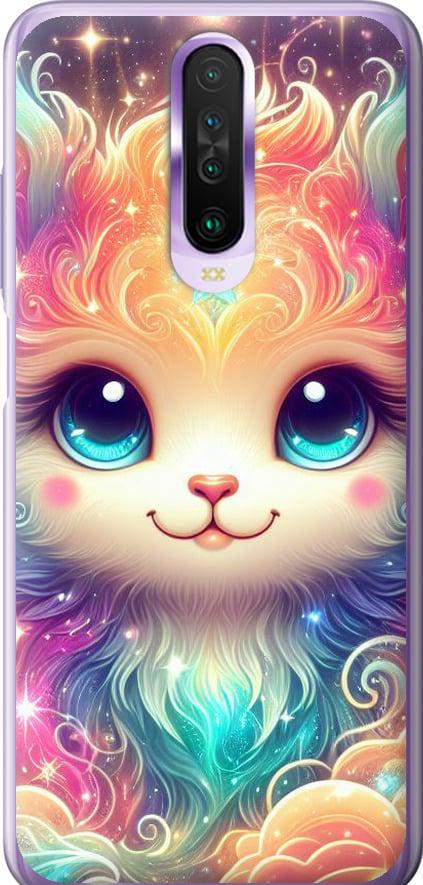 Чехол на Xiaomi Redmi K30 Сказочный котенок (5813t-1836-42517)