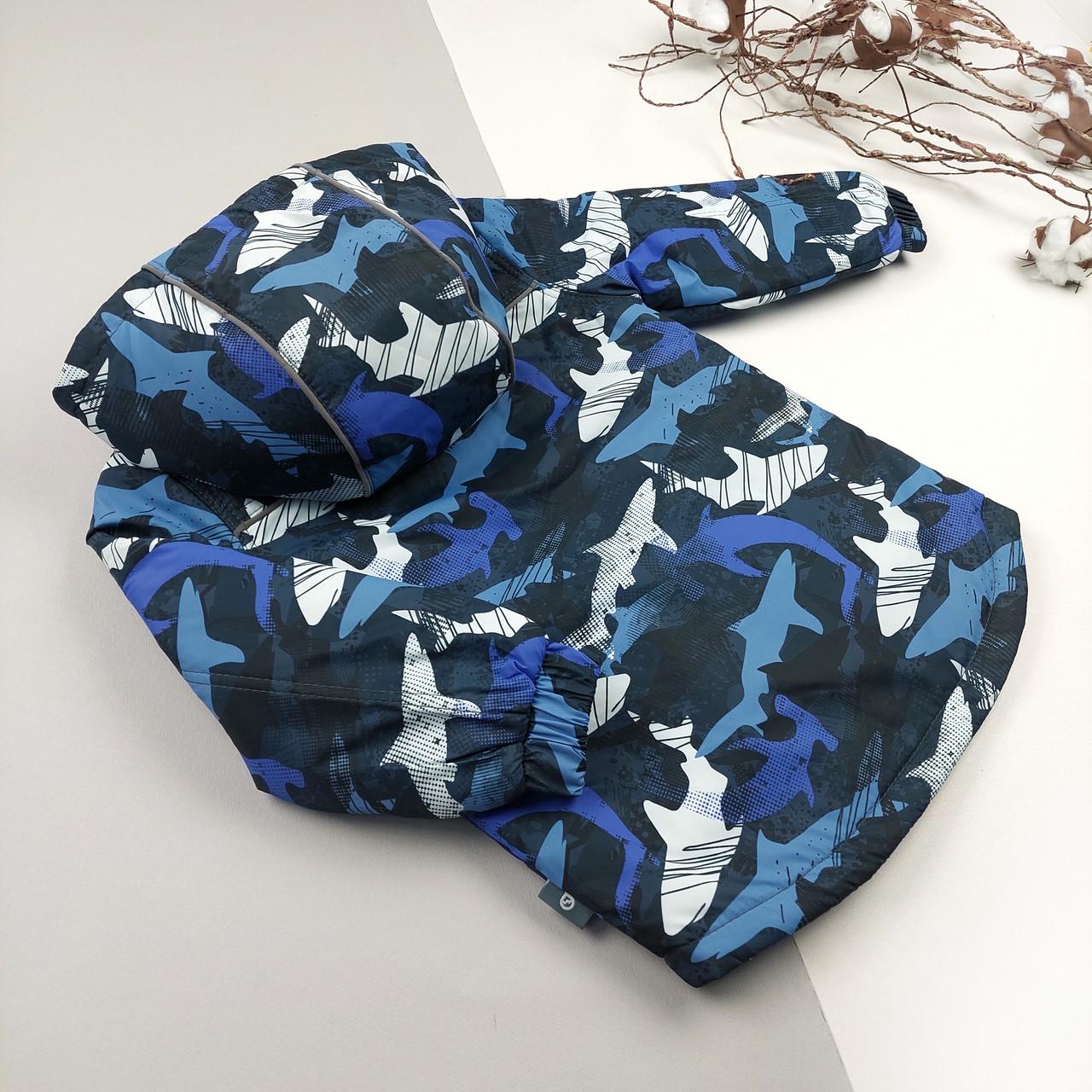 Комплект детский двойка 12232 Акулы на слимтексе 92 см (2152725327) - фото 8 Комплект детский двойка 12232 Акулы на слимтексе 92 см (2152725327) - фото 8