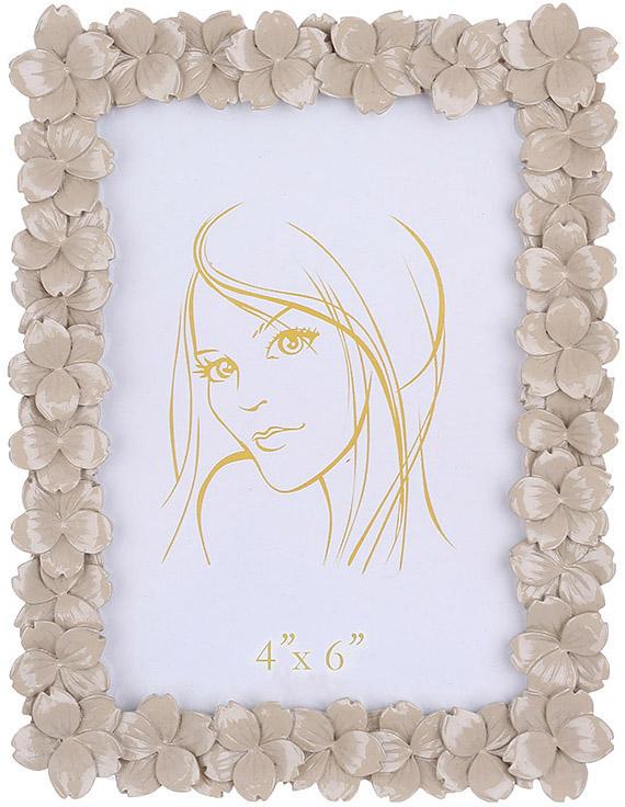 Фоторамка Flowers 10х15 см Бежевый лак (009)