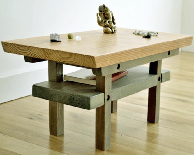 Алтарь для медитации из дерева Тридаос Маслина-Сиена (ЛАТ-01533805)