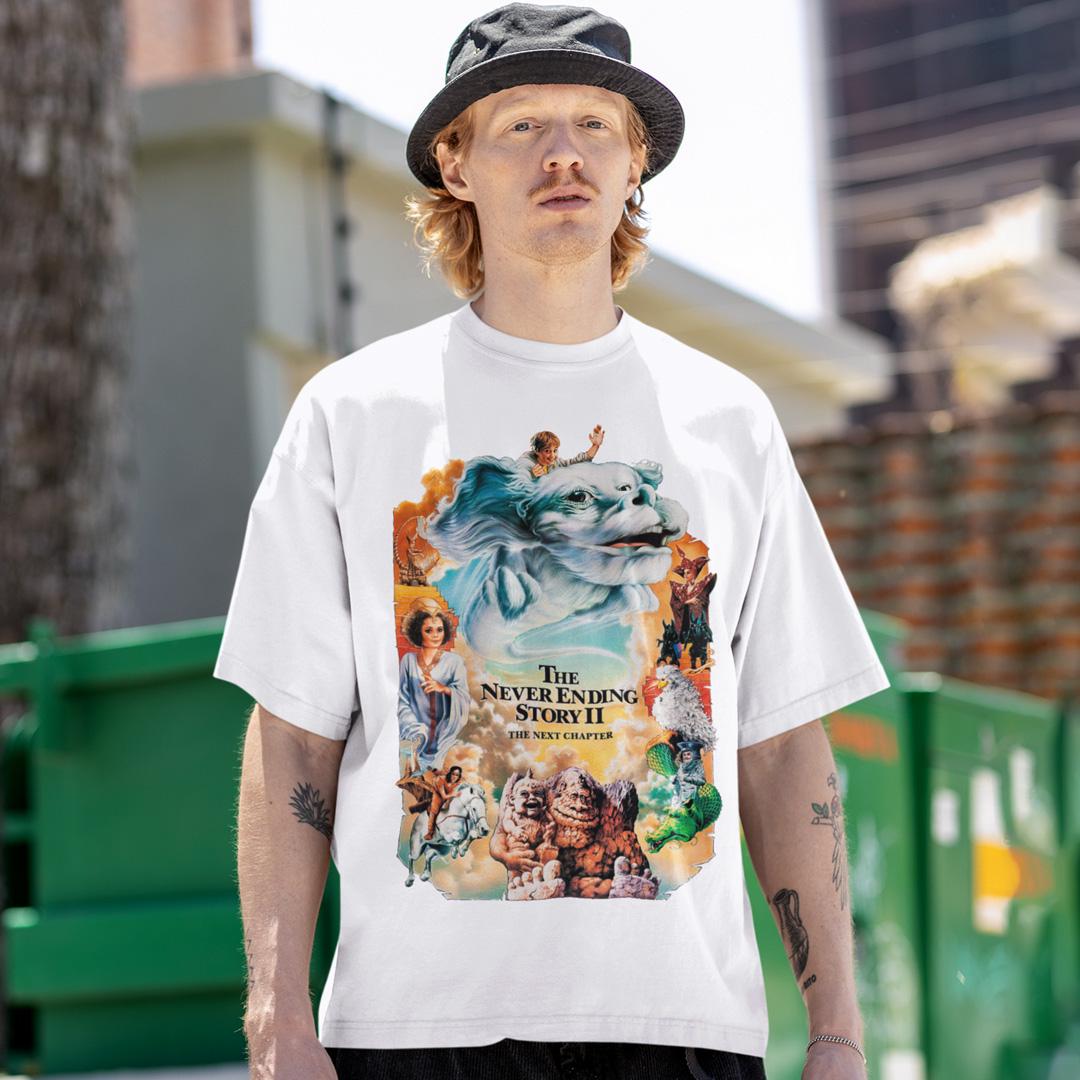 Футболка унисекс The Never Ending Story Next Chapter Poster 3XL Белый (00000010864)