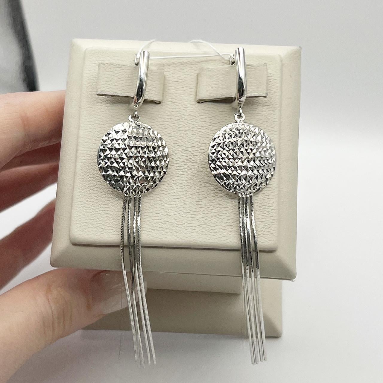 Серебряные серьги 4,35 г (2599034448) Серебряные серьги 4,35 г (2599034448)