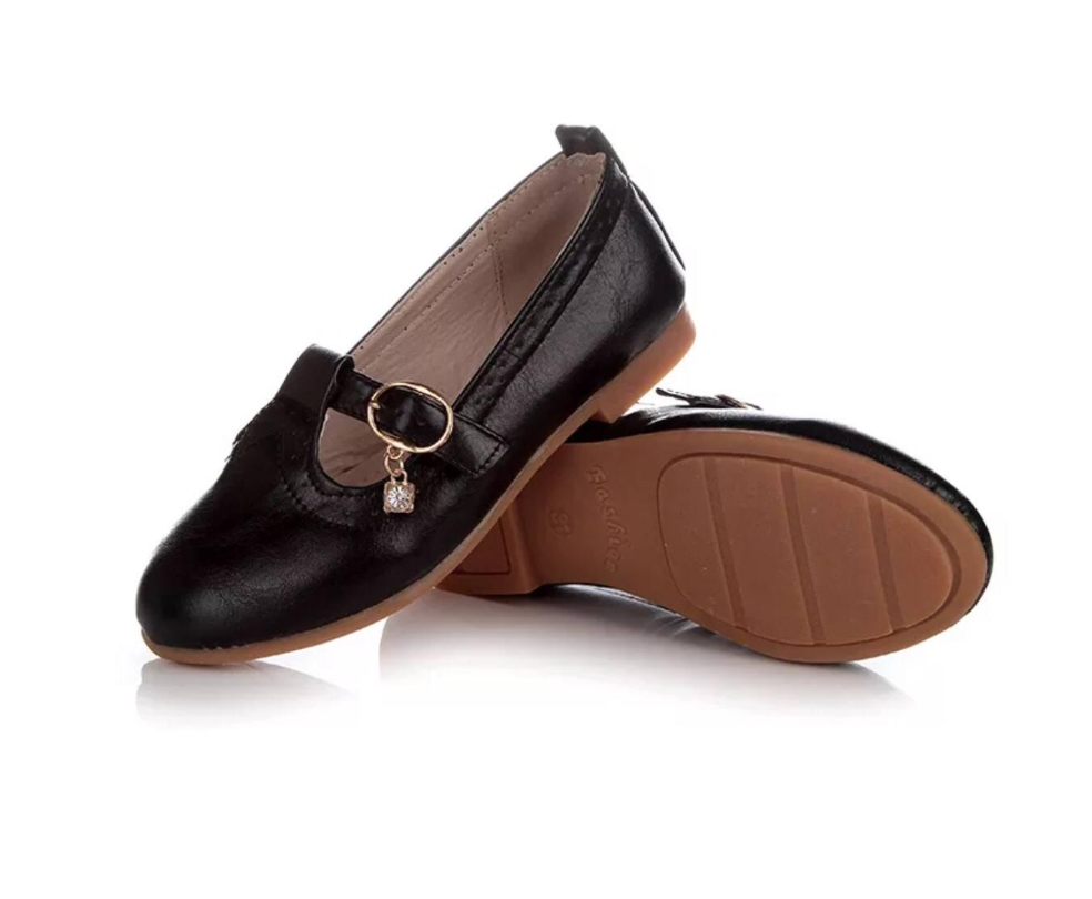 Туфлі для дівчинки р. 34 Чорний (1246) - фото 3 Туфлі для дівчинки р. 34 Чорний (1246) - фото 3