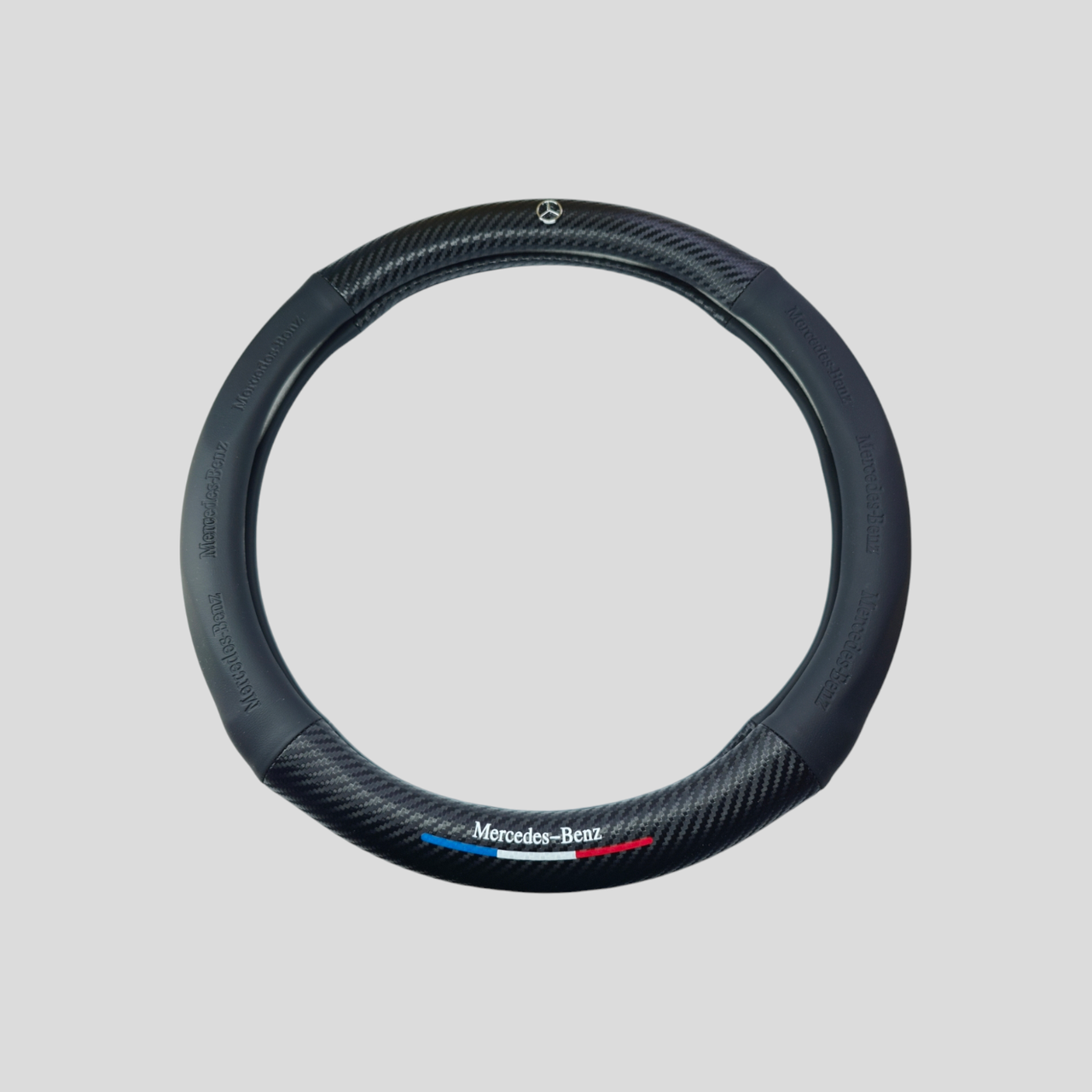 Чехол на руль для автомобиля с логотипом Mercedes (2404940901) Чехол на руль для автомобиля с логотипом Mercedes (2404940901)
