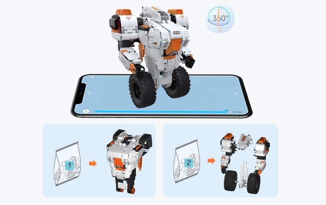 Конструктор Mijia Onebot Balancing Robot 2 GP00132CN - фото 3