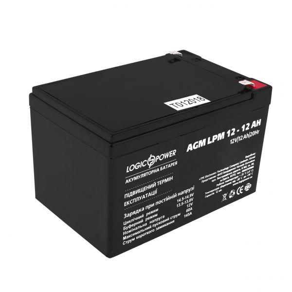 Аккумулятор для ИБП LogicPower LPM 12-12 Ah (LP6550)