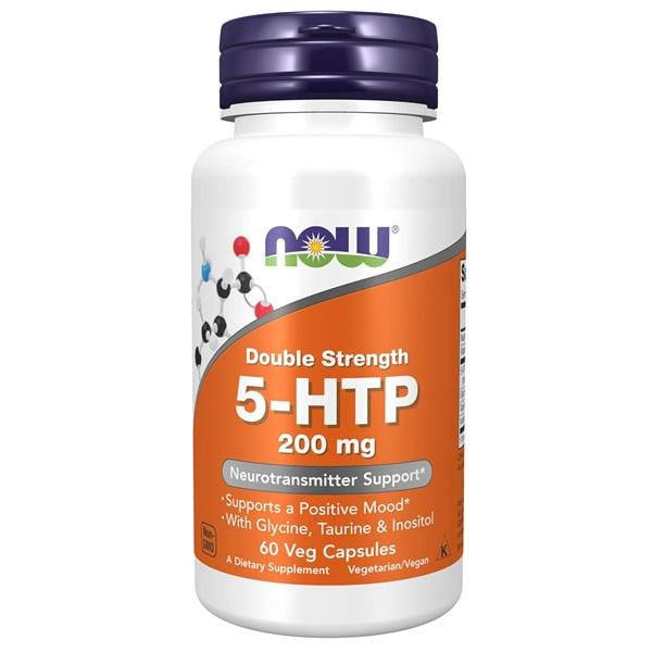 Триптофан Now Foods 5-HTP 200 мг 60 вег. капс. (000002753)