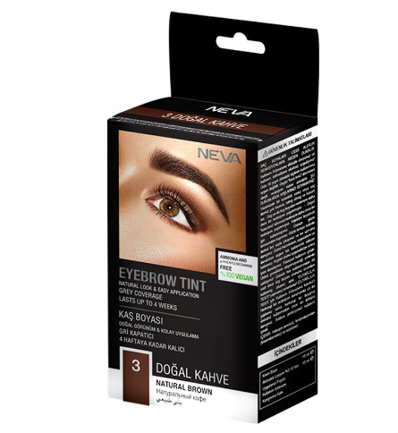 Краска для бровей EyeBrow Tint Neva 3/0 15 мл Натуральный коричневый