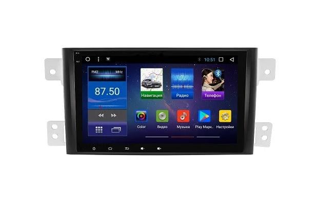 Автомагнитола 9" Android 10.1 4/32 GB для Grand Vitara (MER-14126_6006)