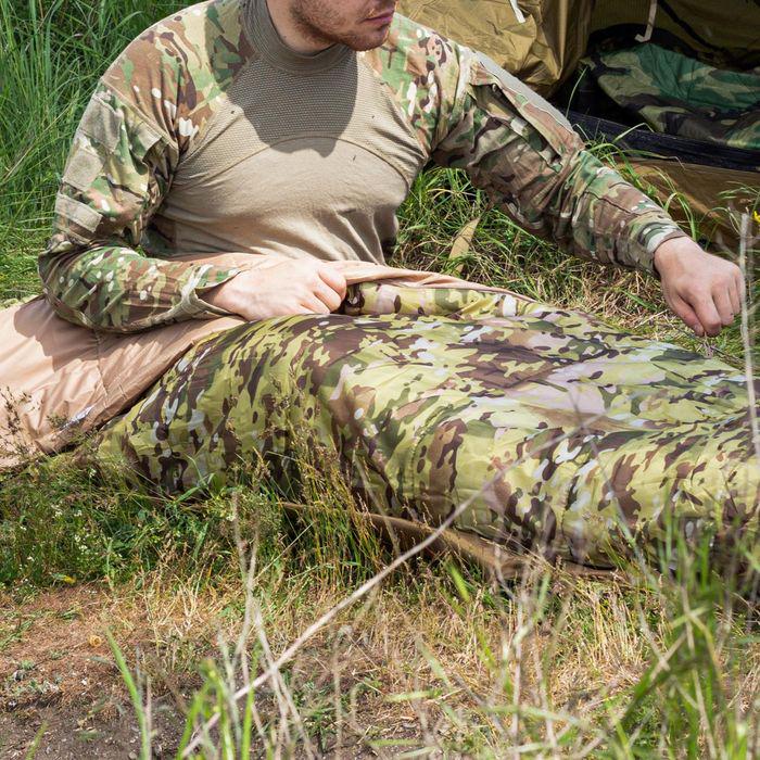 Спальний мішок Snugpak Basecamp Ops 220х76 см Камуфляж (57273785) - фото 3