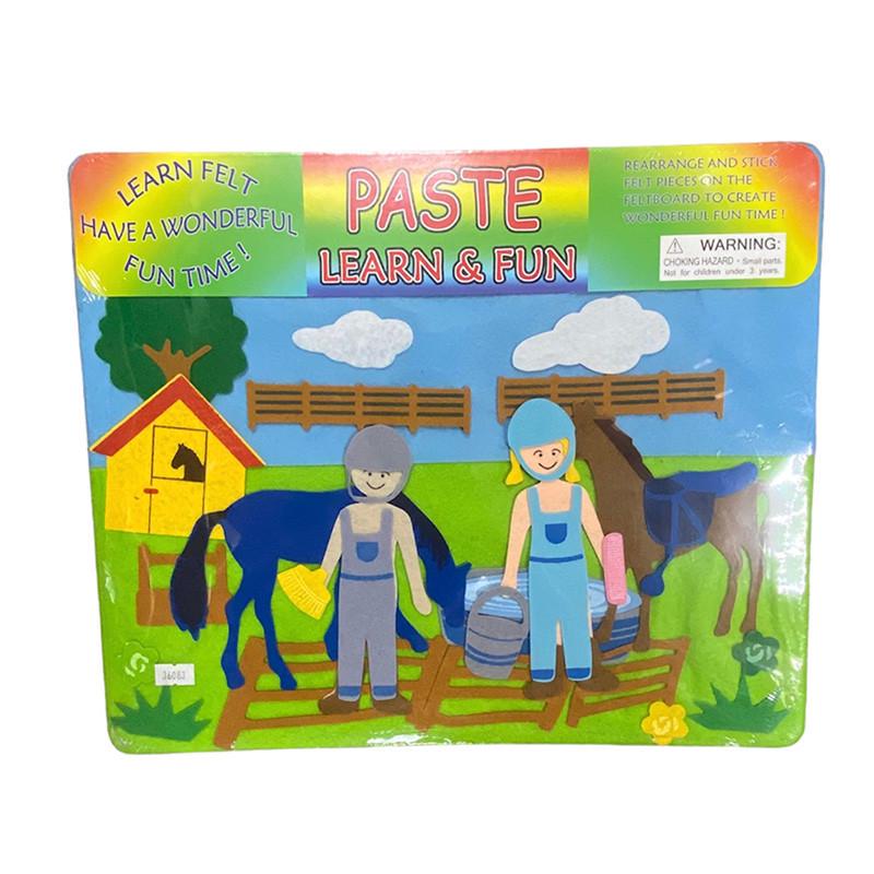 Пазл-наклейки деревянные (1819-1)