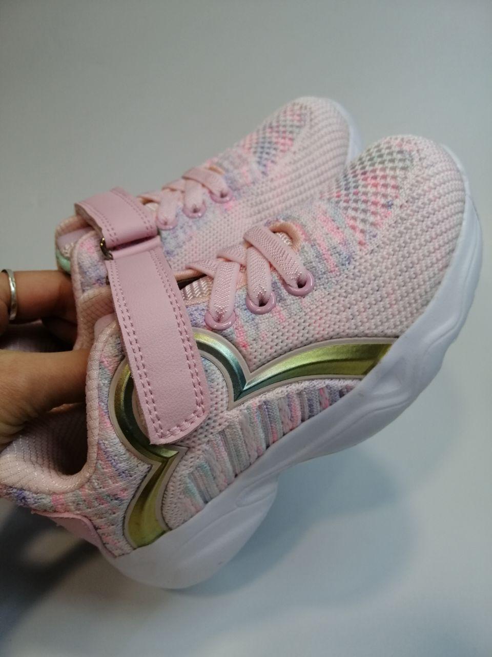 Кросівки для дівчинки American Club р. 29 18,5 см Рожевий (81/22) - фото 3 Кросівки для дівчинки American Club р. 29 18,5 см Рожевий (81/22) - фото 3