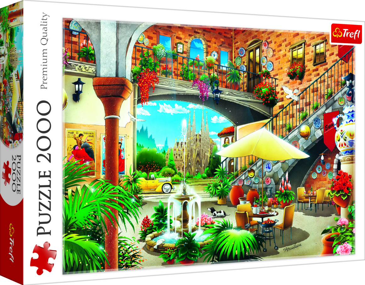 Пазл Trefl Вид на Барселону 2000 эл.