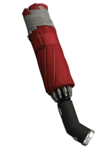 Зонт автоматический V0156 с поворотной подсветкой 105 см Красный (1548764478)