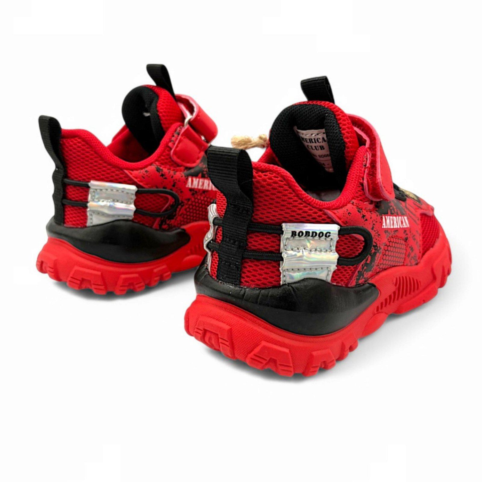 Кросівки дитячі для хлопчика American Club р. 22 Червоний (VM897s) - фото 3 Кросівки дитячі для хлопчика American Club р. 22 Червоний (VM897s) - фото 3