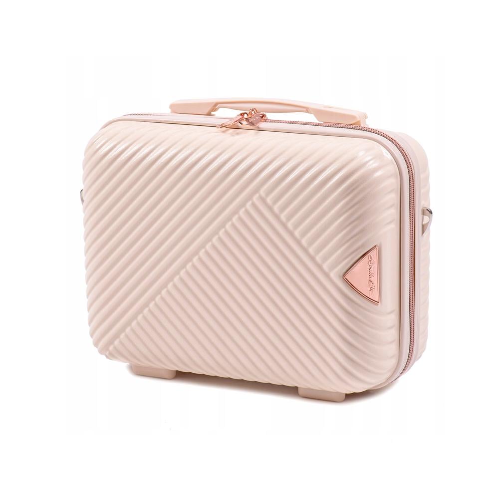 Кейс для валіз Wings WN01-BC 15 л Кремовий (WN01-BC-Creme) - фото 1 Кейс для валіз Wings WN01-BC 15 л Кремовий (WN01-BC-Creme) - фото 1