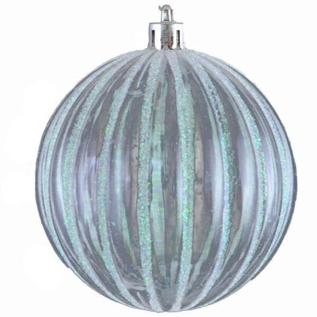 Новогодняя игрушка на елку Снежный барс 8 см Серый (TY-5-R-283)