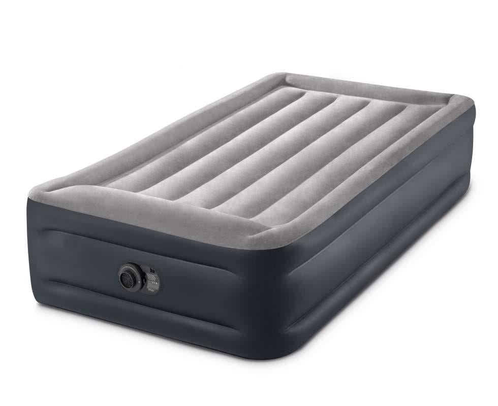 Кровать надувная Intex 64132 велюровая 99х191х42 см (27308035)