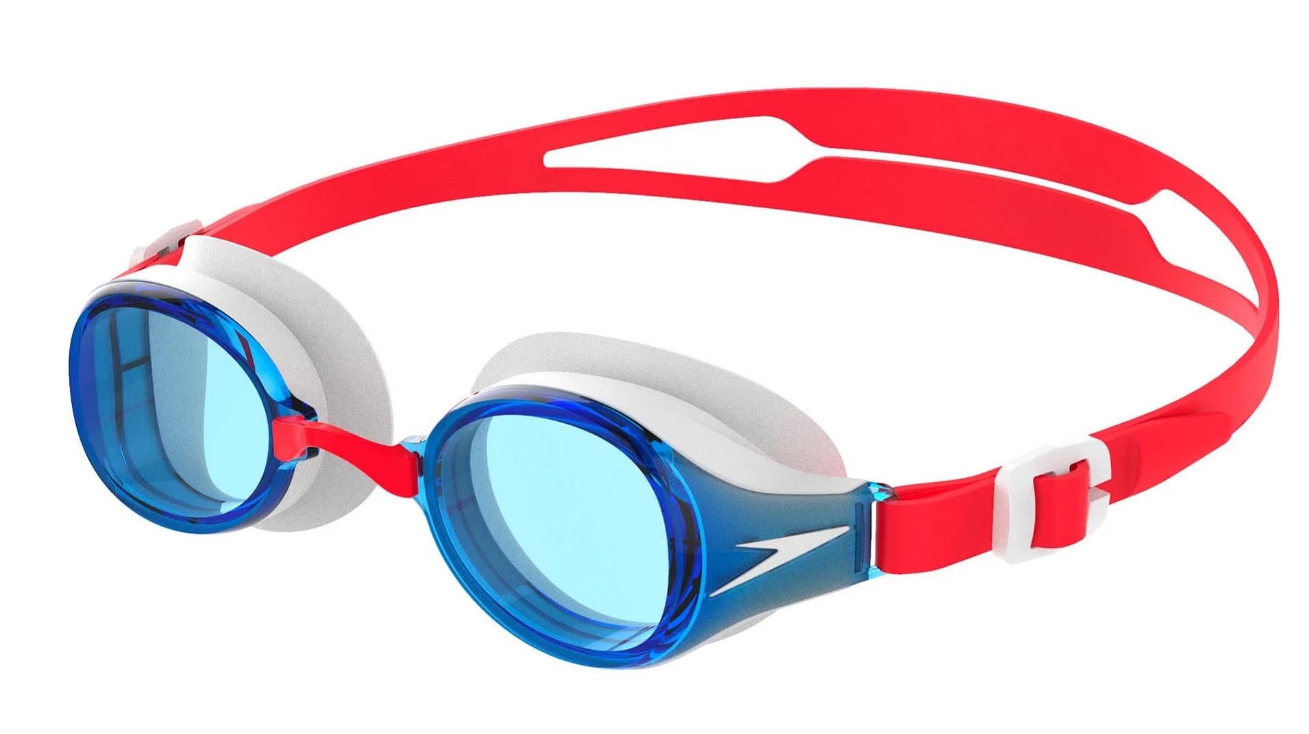 Очки для плавания детские Speedo HYDROPULSE GOG JU OSFM Красный/Голубой (38100330)