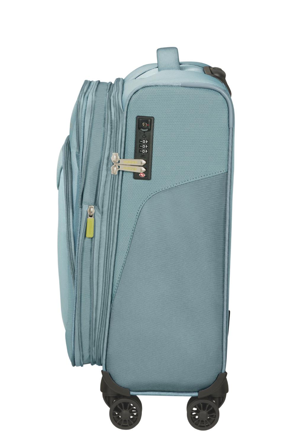 Валіза з розширенням American Tourister Summerfunk 55x40x23/25 см Сірий (78G-08003) - фото 3