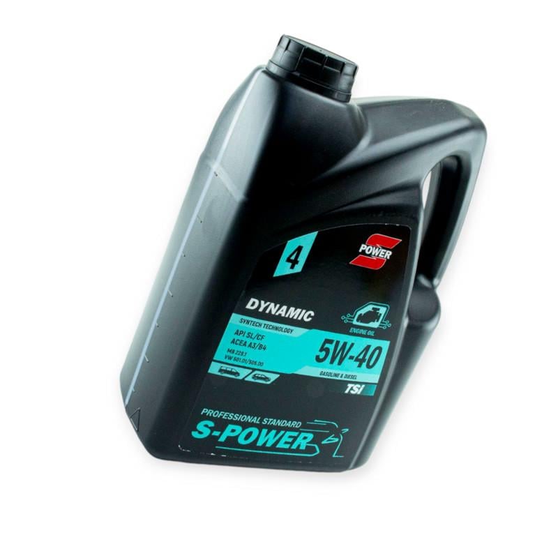 Масло моторное S-Power 5W-40 Dynamic TSi SL/CF 4 л (2684193005)