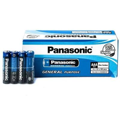 Батарейки Panasonic General Purpose AAA LR03 упаковка 60 шт.