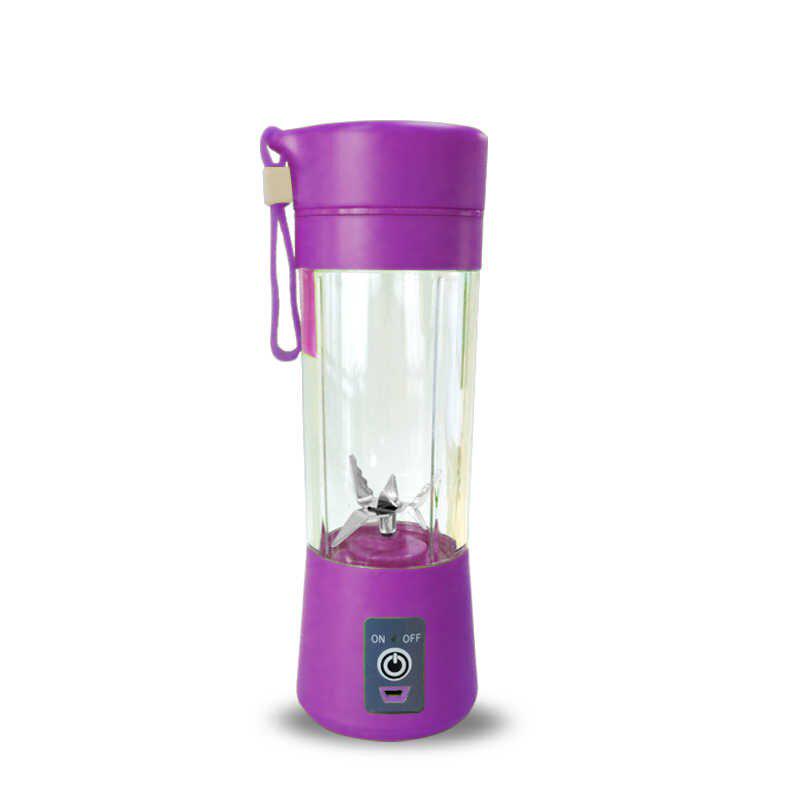 Блендер - шейкер для смузі портативний Juicer Cup USB Violet