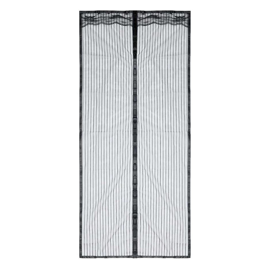 Антимоскитная сетка для дверей Magic Mesh Черный (766476)