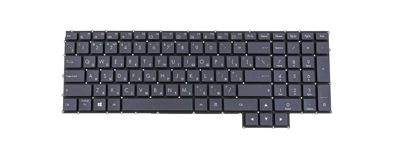 Клавиатура для ноутбука Asus W730G5T с подсветкой клавиш (0KNB0-661DRU00)