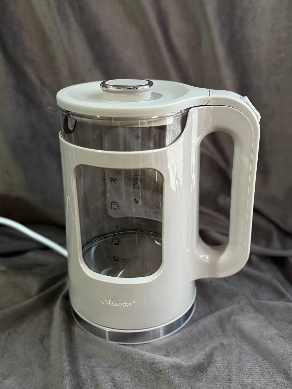 Електрочайник Maestro MR-065-BEIGE 1,7 л 2200 Вт Бежевий (MR-065-BEIGE)