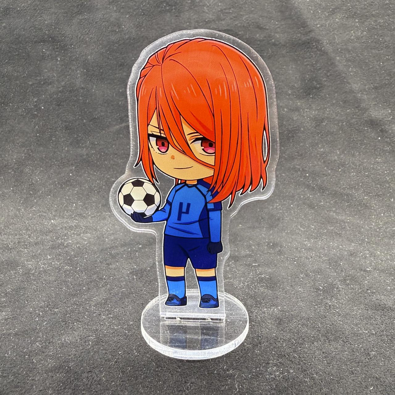 Фигурка коллекционная акриловая Chibi Аниме Blue Lock Хема Чигири 10 см (2536593015)
