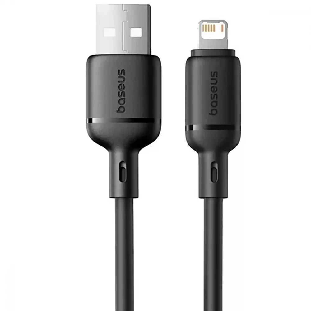 Кабель BASEUS P10377702113-01 USB to Lightning 2 м 2.4A Black (26450545)