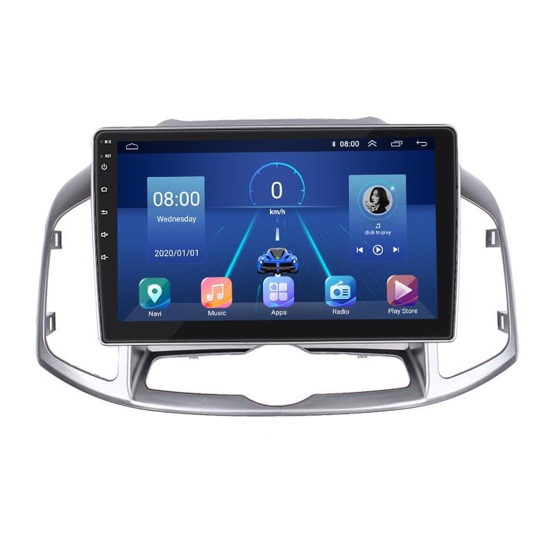 Штатная магнитола 10" Lesko для Chevrolet Captiva I Рестайлинг 2011-2013 Top 4/32 4G WiFi GPS Шевролет