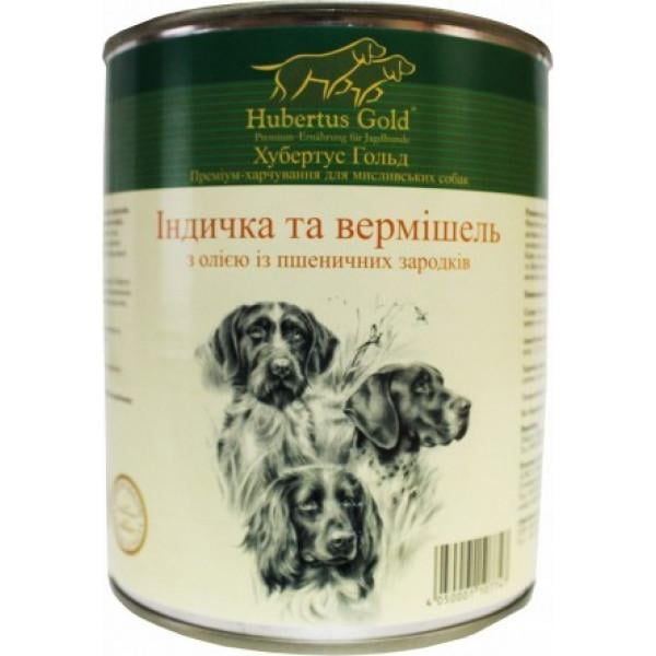 Консерва Hubertus Gold Индейка с вермишелью, 800г (1077470)