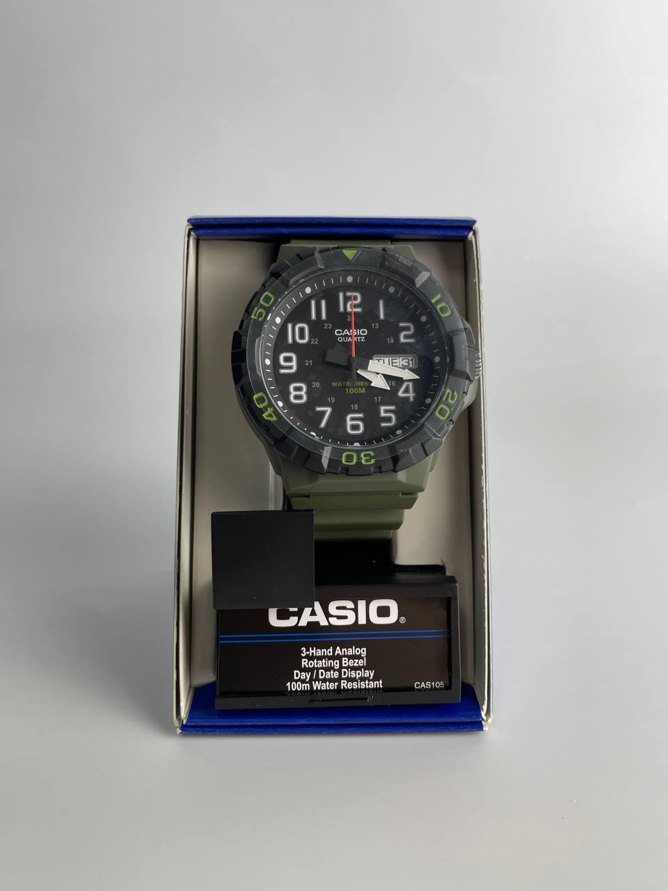 Наручний годинник чоловічий Casio MRW-210H-3AVCF Olive